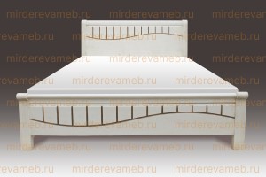 Кровать Бруклин из массива