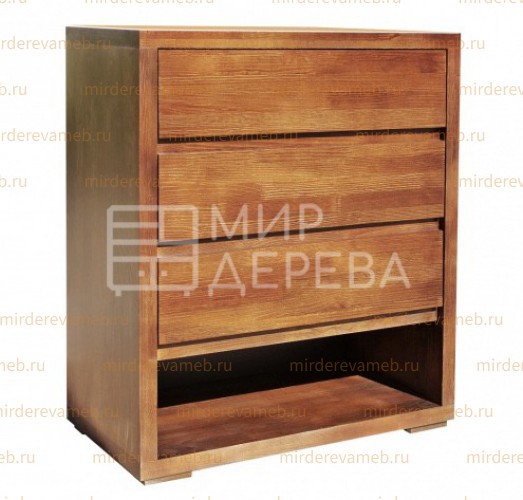 Комод Квебек из массива Ш-90см, В-100см,Г-45см