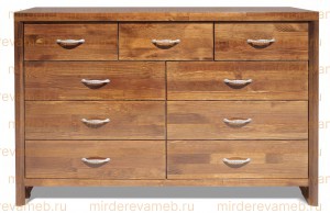 Комод Альба из массива Ш-140см, В-90см,Г-45см