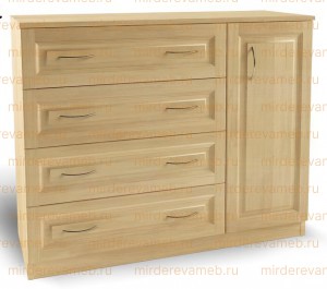 Комод Стиль модель№2 из массива Ш-130см,В-100см,Г-45см