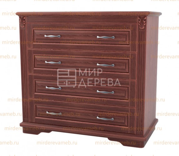 Комод  Боско Люкс из массива Ш-100см, В-90см,Г-45см