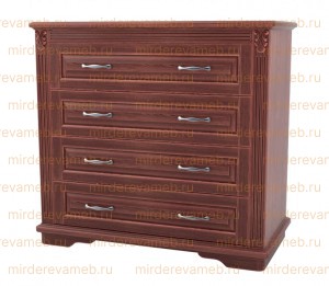 Комод  Боско Люкс из массива Ш-100см, В-90см,Г-45см