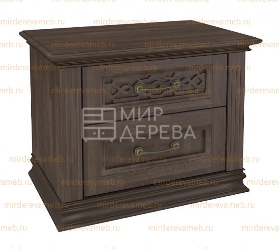 Тумба Верджиния 1-1 из массива Ш-55см,В-50см,Г-35см