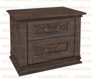 Тумба Верджиния 1-1 из массива Ш-55см,В-50см,Г-35см