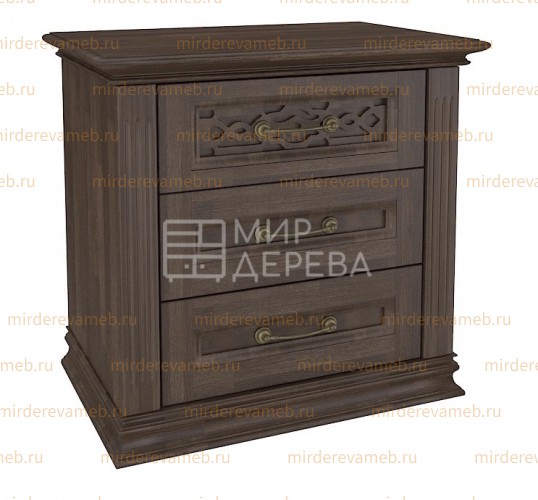 Тумба Верджиния 1-3 из массива Ш-55см,В-60см,Г-35см