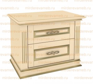 Тумба Верджиния 1-5 из массива Ш-55см,В-45см,Г-35см