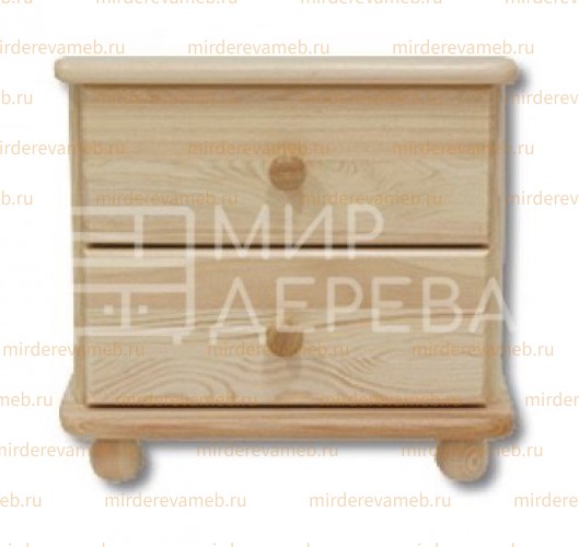 Тумба Витязь модель№2 из массива Ш-45см,В-45см,Г-30см