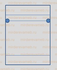 Шкаф Веста №2 из массива дерева Ш-90см,В-210см,Г-60см