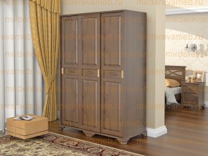 Шкаф - купе Сатори из массива дерева Ш-120см,В-190см,Г-60см