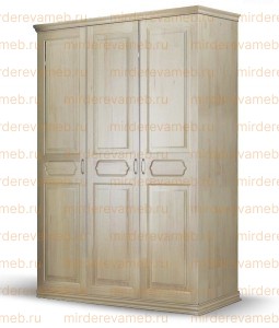 Шкаф Лирон из массива дерева Ш-160см,В-210см,Г-60см