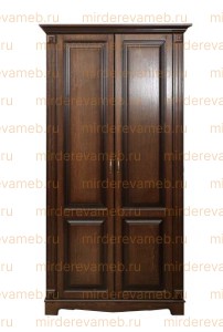Шкаф Венето 410 из массива дерева Ш-100см,В-220см,Г-60см