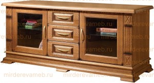 ТВ тумба Верди - 318. 120 из массива дерева Ш-120см,В-60см,Г-45см