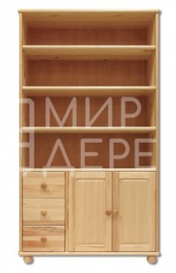 Книжный шкаф Витязь модель№5 Ш-100см,В-190см,Г-40см