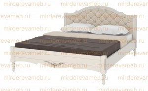Кровать Амелия модель №3 с резьбой 