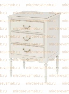 Комод малый Амелия 3 ящика модель№ 2 с резьбой Ш-65см,В-90см,Г-50см