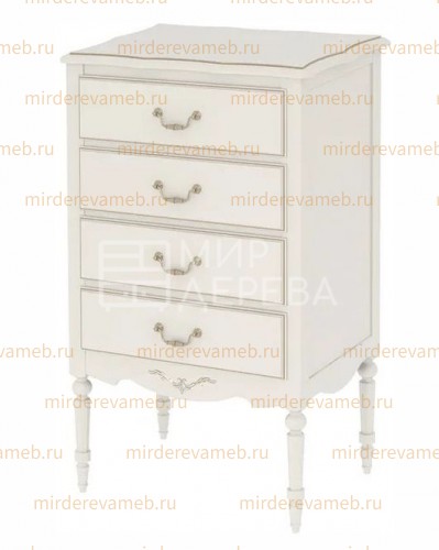 Комод Амелия 4 ящика с резьбой Ш-65см,В-110см,Г-50см
