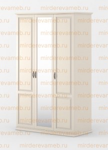 Шкаф Вилора 3-х створчатый из массива Ш-150см,В-220см,Г-60см