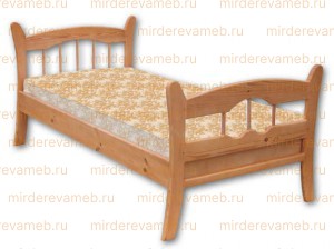 Кровать Парус из массива