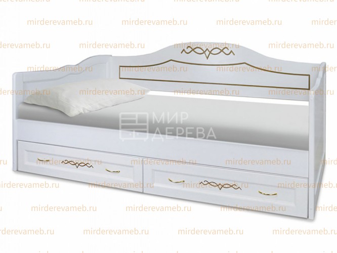 Кровать - Диван Феникс из массива