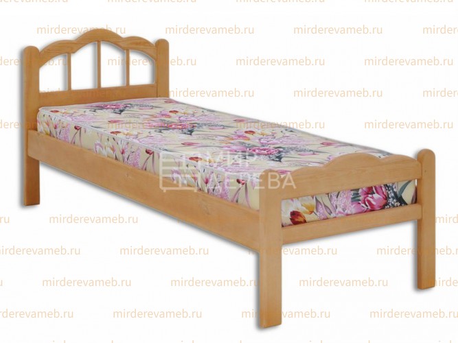 Кровать Амелия из массива