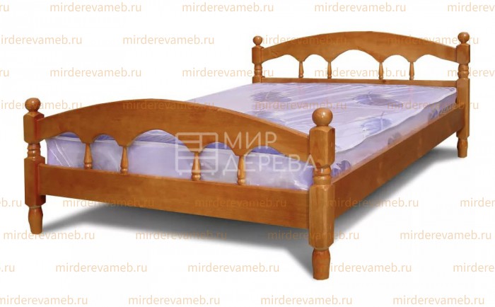 Кровать Джулия модель№3 из массива 