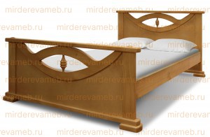 Кровать Эврика из массива 
