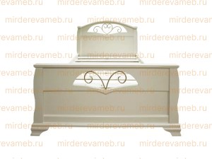 Кровать Эврос из массива