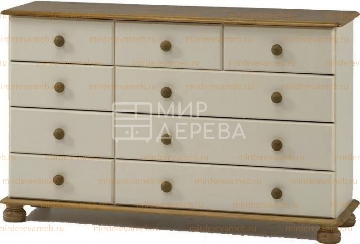 Комод ECO - 2 из массива Ш-120см,В-90см,Г-45см
