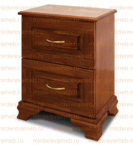 Тумба Лиана 2 ящика из массива Ш-45см,В-56см,Г-30см