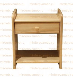 Тумба Эми из массива Ш-40см,В-45см,Г-30см