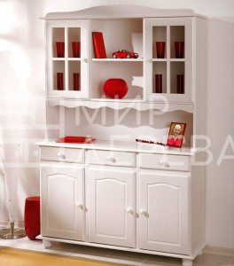 Буфет Юта из массива Ш-120см,В-210см,Г-35/50см