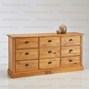 Комод Эрна из массива Ш-160см,В-80см,Г-45см