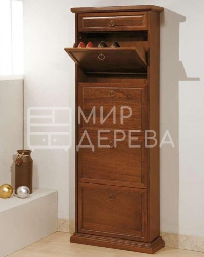 Обувница из массива - 118 Ш-60см,В-150см,Г-40см