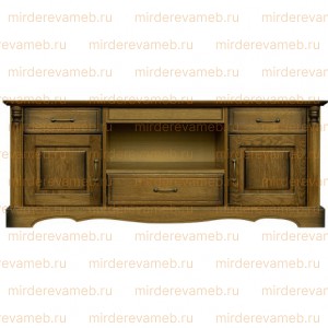 ТВ тумба Бланш из массива Ш-160см,В-60см,Г-45см