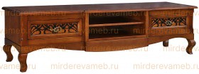 ТВ тумба Видана модель №2 из массива Ш-180см,В-46см,Г-50см