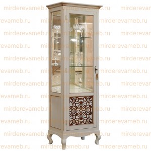 Шкаф - Сервант Видана модель №1 из массива Ш-70см,В-210см,Г-45см