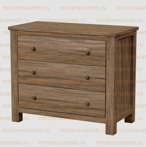 Комод Фабриано - 105 из массива Ш-90см,В-80см,Г-45см
