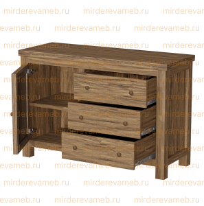 Комод Фабриано - 170 из массива Ш-120см,В-80см,Г-45см