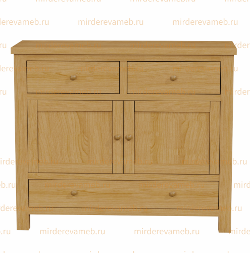 Комод Фабриано - 151 из массива Ш-120см,В-100см,Г-45см