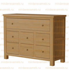 Комод Фабриано - 184 из массива Ш-120см,В-90см,Г-45см