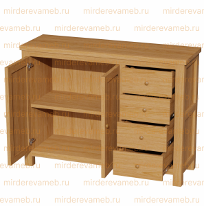 Комод Фабриано - 129 из массива Ш-135см,В-100см,Г-45см