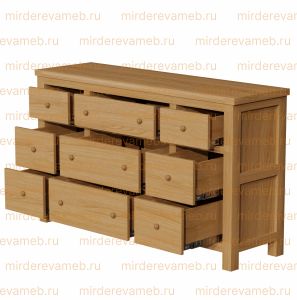 Комод Фабриано - 178 из массива Ш-150см,В-90см,Г-45см