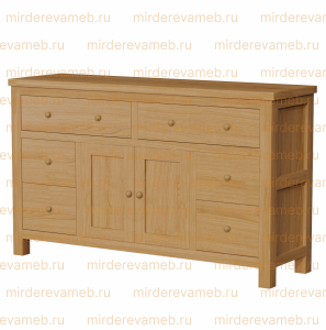 Комод Фабриано - 116 из массива Ш-150см,В-90см,Г-45см