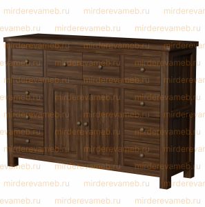 Комод Фабриано - 188 из массива Ш-140см,В-100см,Г-45см