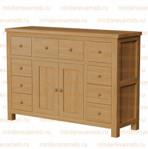 Комод Фабриано - 188 из массива Ш-140см,В-100см,Г-45см