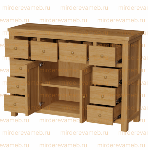 Комод Фабриано - 188 из массива Ш-140см,В-100см,Г-45см