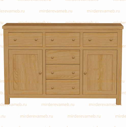 Комод Фабриано - 102 из массива Ш-150см,В-100см,Г-45см