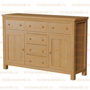 Комод Фабриано - 102 из массива Ш-150см,В-100см,Г-45см