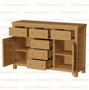 Комод Фабриано - 102 из массива Ш-150см,В-100см,Г-45см