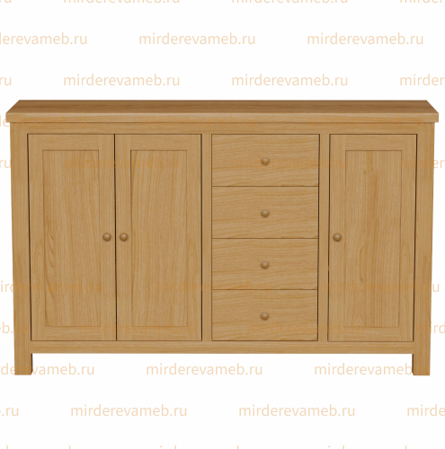 Комод Фабриано - 101 из массива Ш-160см,В-100см,Г-45см